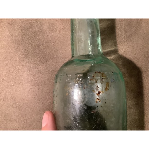 ANTIQUE late 1800's early 1900's LEA & PERRINS Worcestershire Sauce Bottle - Picture 4 of 9